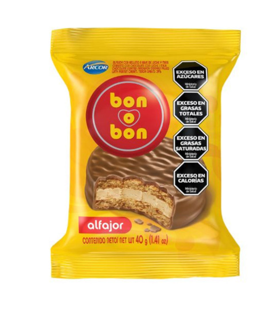 Alfajor Bon o Bon Alfajor Black Chocolate