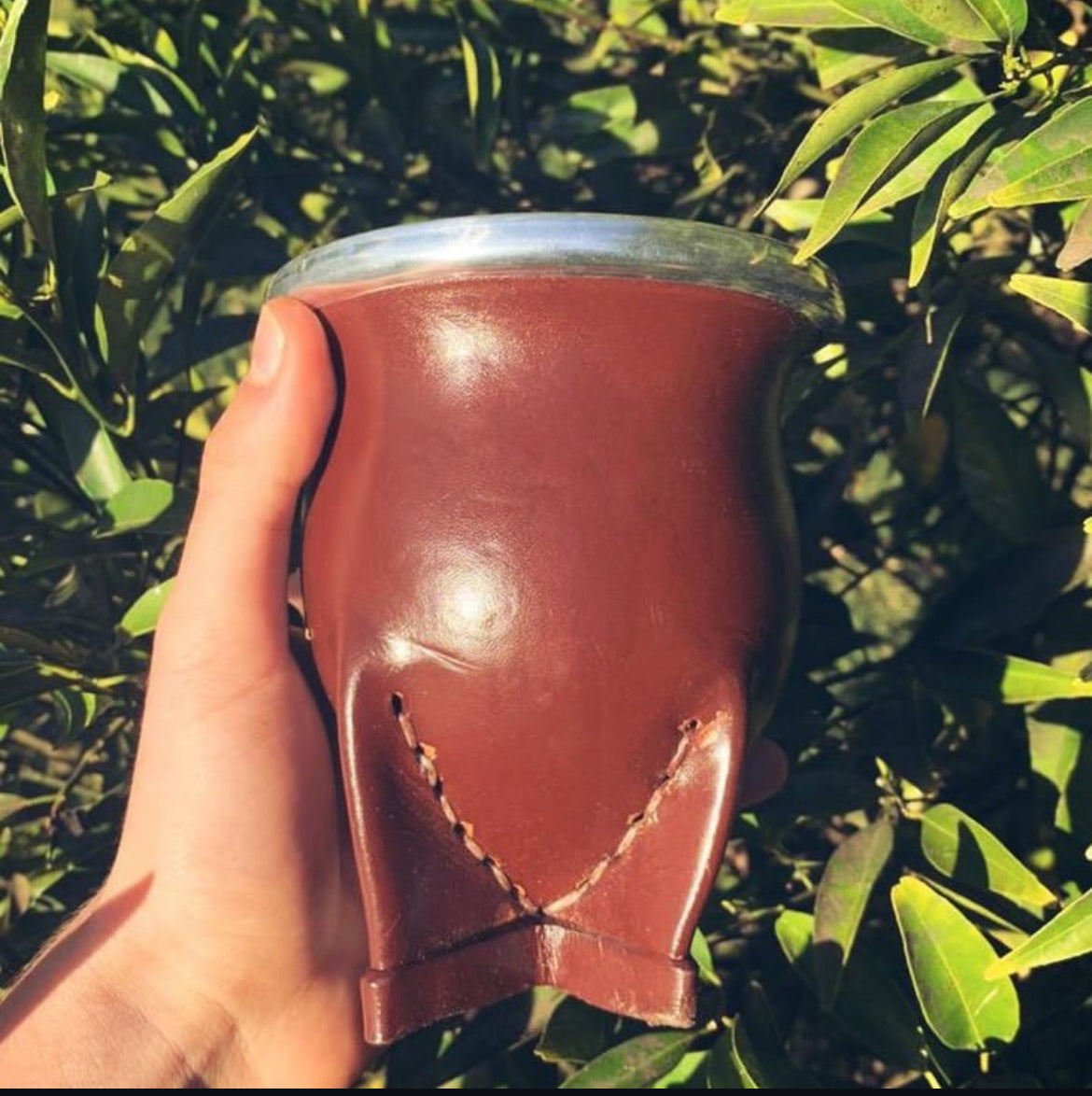 Dark Brown Camionero Mate Cup