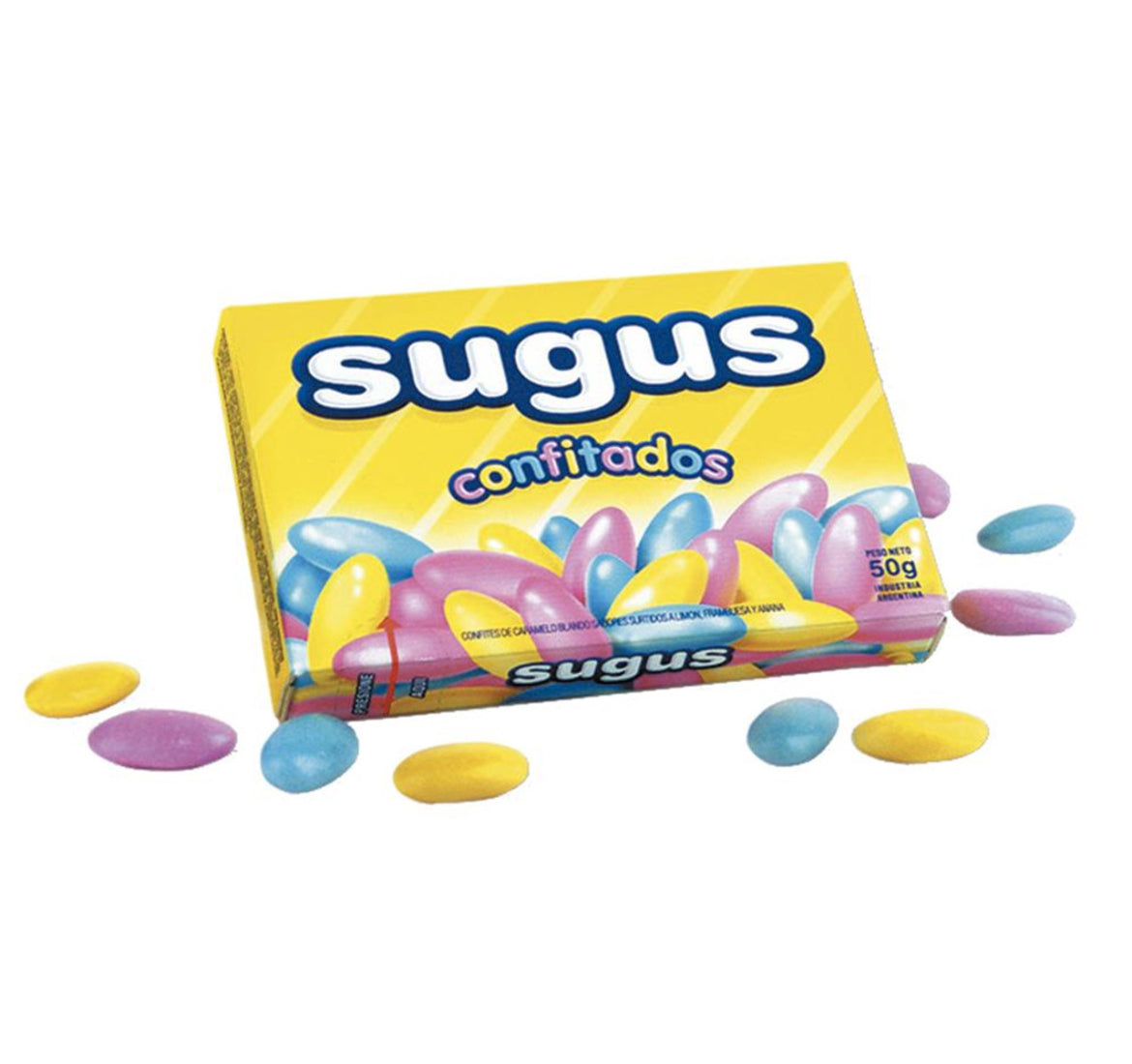 Sugus Confitados Hard Candy with Soft Interior, 50 g