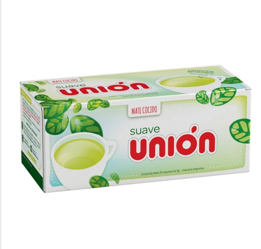 Unión Suave Soft Mate Cocido - Ready to Brew Yerba Mate Bags (box of 25 bags)