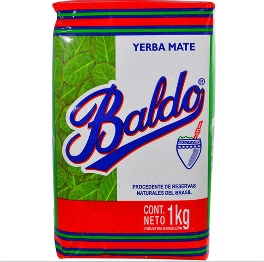 Baldo Yerba Mate Uruguayan Traditional Cut 1 kg