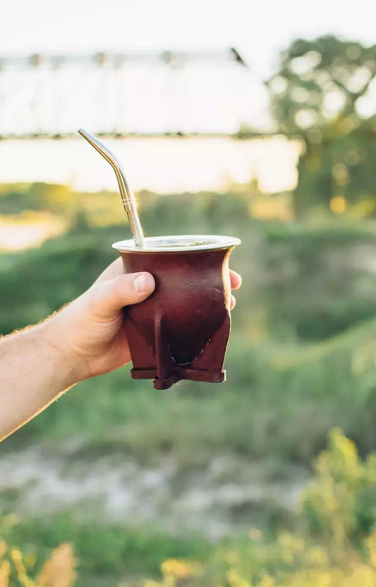 Dark Brown Camionero Mate Cup