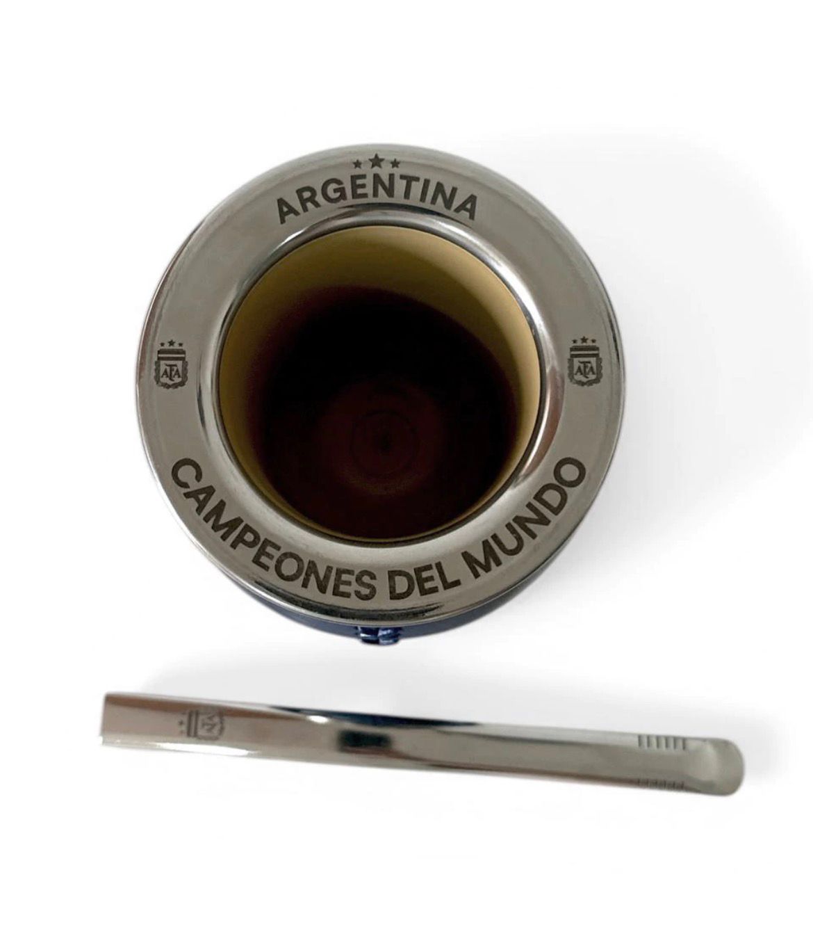 MATE PAMPA XL ARO DE ACERO AFA CORONADOS DE GLORIA 2026