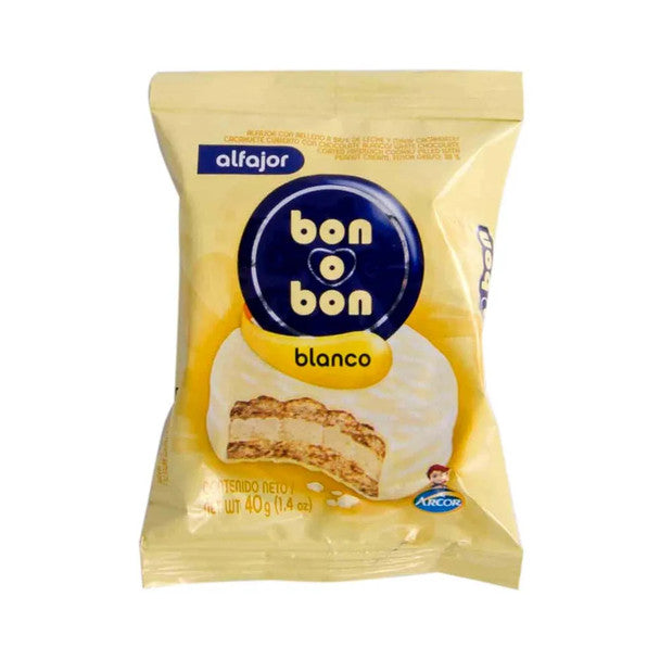 Alfajor Bon o Bon Alfajor White Chocolate