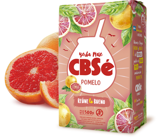 CBSé Yerba Mate Pomelo Grapefruit, 500 g