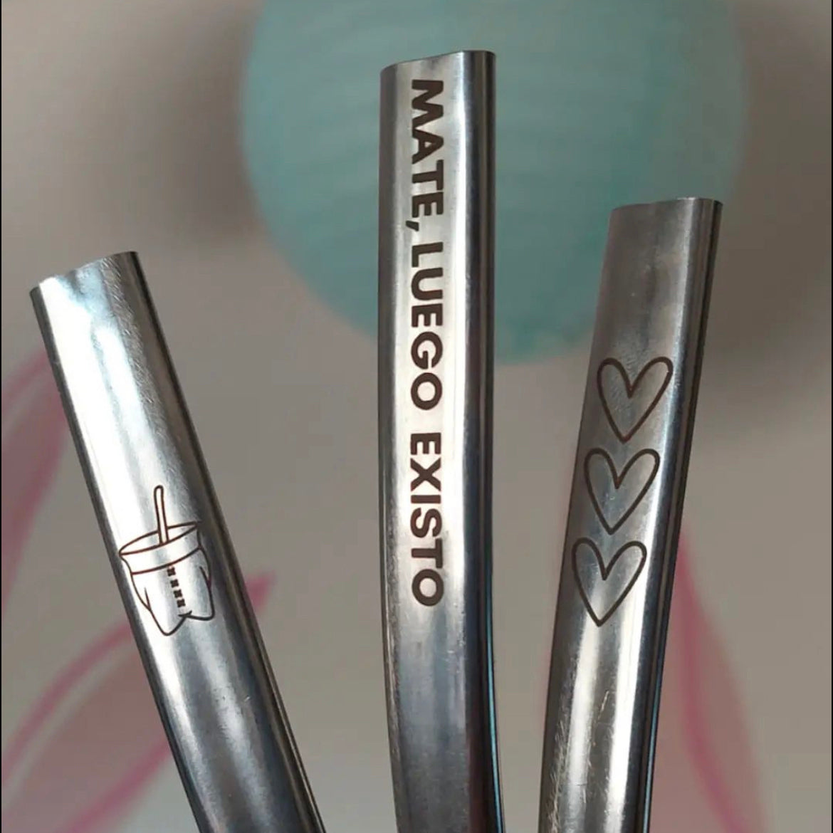 Stainless Steel Flat Straw